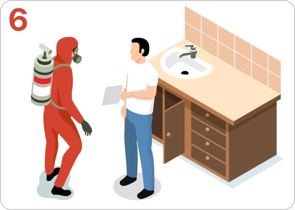 Step 6: follow-up and ongoing pest prevention