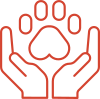 Pet and family safe pest treatment icon