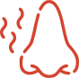 Low-odour pest control treatment icon