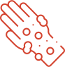 Non-irritating pest control treatment icon