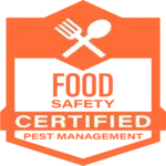 Food safety certified pest control badge