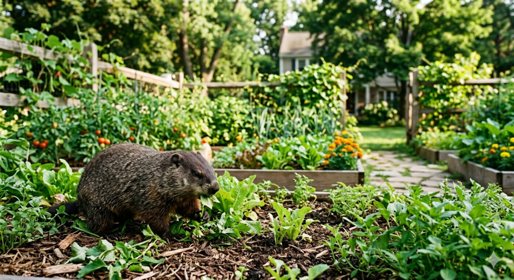 Get Rid of Groundhogs