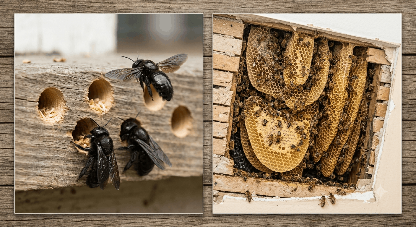 2 types of bees