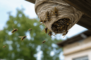Wasps Aggressive in August